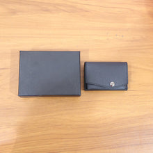 Premium Compact Multi-Card Wallet with Secure Snap Closure