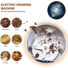 Portable 4-Blade Mini Grinder & Blender for Home & Office