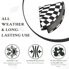 3D Space Round Carpet, Floor Mat Non-Woven Doormat (1 Pc / 78 Cm)